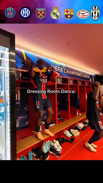 Dressing Room Dance. #dance #futebol #viral #explore