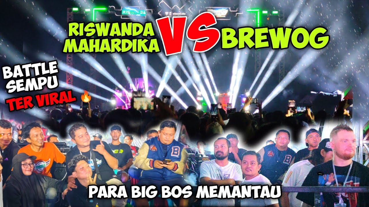 MEMED Menggila 🫵Battle Paling Ditunggu BREWOG vs RISWANDA MAHARDIKA 🔥 Dipantau Para Big Bos Sound 