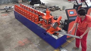Drywall Partition Light Gauge Steel Roll Forming Machine for Stud and Track
