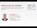 Shri Shankar Iyer, Director of Transportation, Smart Cities, & Sustainable Infra, Johnson Controls