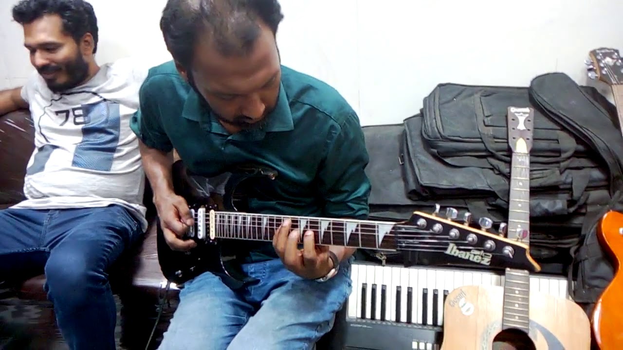 Ershad Zaman Guitar Sound Check After Alingment