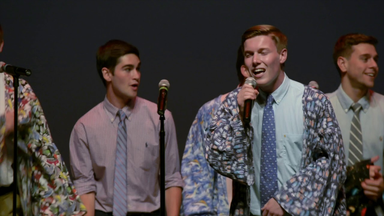 College A Cappella concert 2017 YouTube