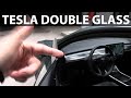 Testing noise in Tesla Model 3 with double glass