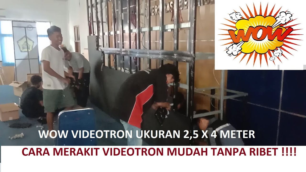 Cara Merakit Videotron Dari Nol Mudah Banget YouTube
