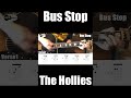 Bus Stop The Hollies Guitar Chords #Shorts