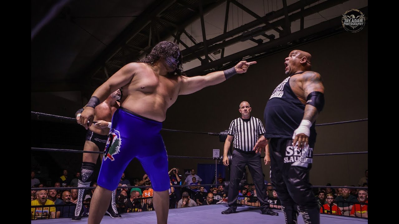 ISPW Wrestling - Danny Maff/Shawn Donavan VS Vargas/ Yoscifer El