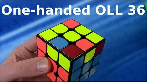 [#36] One-handed full OLL Fingertricks and Tutorial