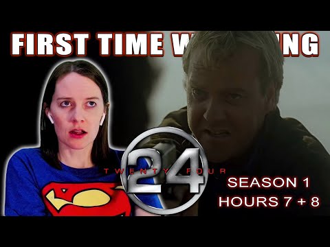 24 - Twenty Four | Season 1 - Ep 7 & 8 | TV Reaction | First Time Watching | RUN TERI!!!