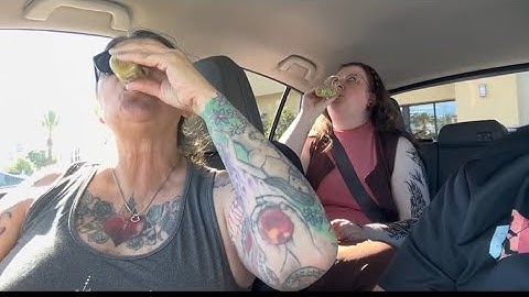 The Tattooed Foodies Try Trader Joe’s Juice Shots