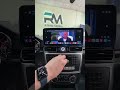 Mercedes GL63 замена монитора 12 3 дюйма и камера заднего вида