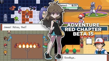 (NEW) Pokemon Adventures Red Chapter Beta 15 Completed GBA ROM HACK 2020