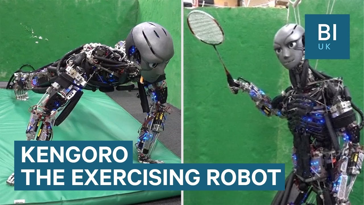 bakke beholder strop Meet The Japanese Robot That Can Do Push-Ups And Play Badminton - YouTube