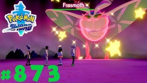 Pokemon Sword Shiny Dynamax Frossmoth Raid & Catch