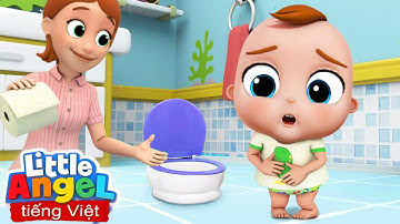Tự Đi Vệ  Sinh Không Khó Chút Nào | Dạy Trẻ Thông Minh Sớm | Little Angel Tiếng Việt