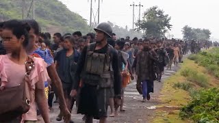 မြန်မာ-ဘင်္ဂလားဒေ့ရှ် နယ်စပ်တစ်လျှောက် ထိန်းချုပ်ဖို့ AA ကြိုးပမ်းနေ