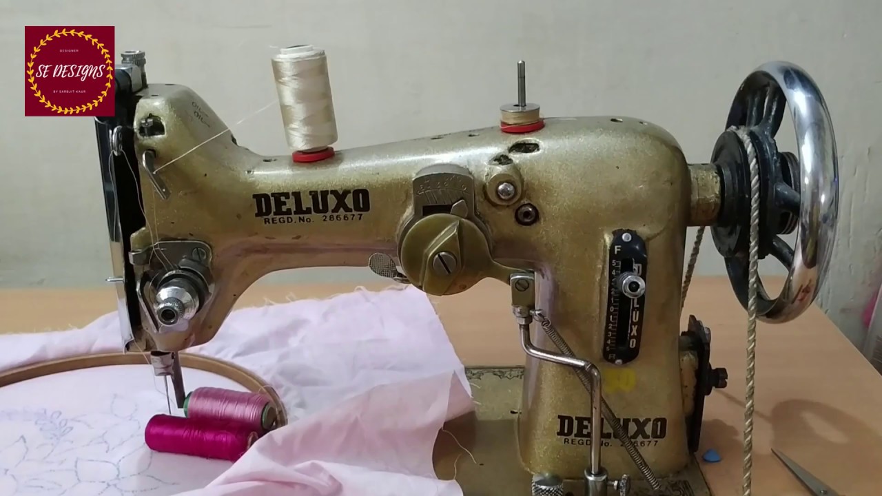 Sewing Machine and Embroidery Machine setup and handling YouTube