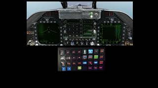 Elgato Streamdeck XL as DCS F/A-18C UFC