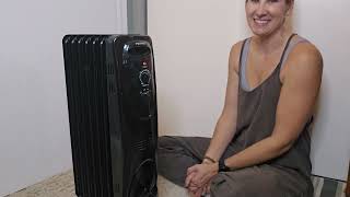 Pelonis Oil-Filled Electric Heater Review -Quietest & Most Energy Efficient Space Heater for Winter