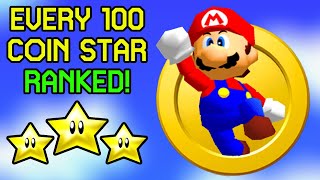 Ranking EVERY 100 Coin Star in Super Mario 64 screenshot 4