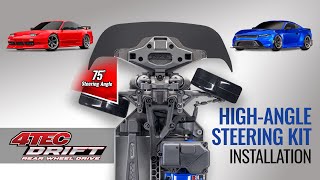 How To Install The 4-Tec Drift High Angle Steering Kit