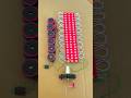 Powering 60 led lights &amp; 6 horns using gear motor#shorts