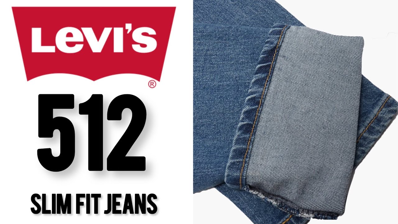 Levi's 512 Slim Fit Jeans - YouTube