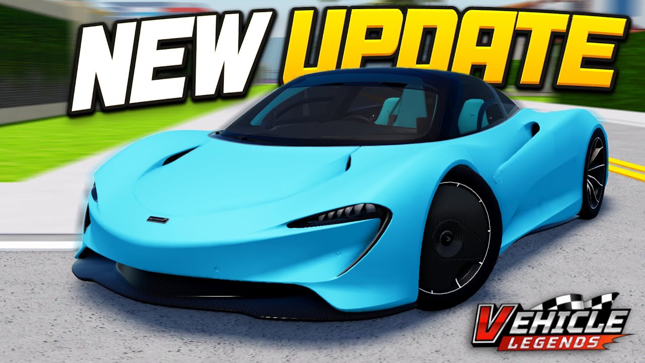 New Mclaren Update in Vehicle Legends! (Roblox) - YouTube