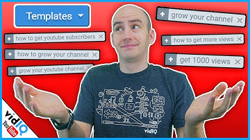 YouTube Video Tag Templates [FREE TOOL!]