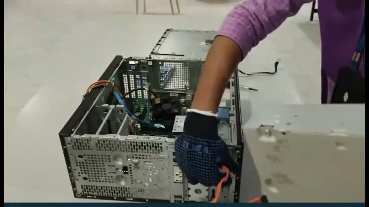 How to Disassemble and Assemble Computer System Unit - YouTube