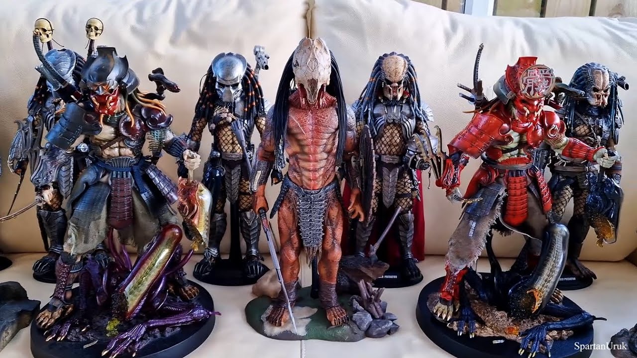 My Entire Hot Toys Predator 1/6 Figure Collection - YouTube