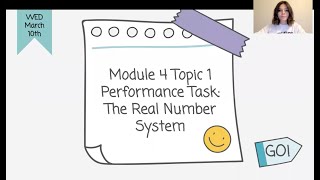 Module 4 Topic 1 Performance Task Directions Profile