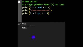 Python Logical Operators  #coding #python #learnpython