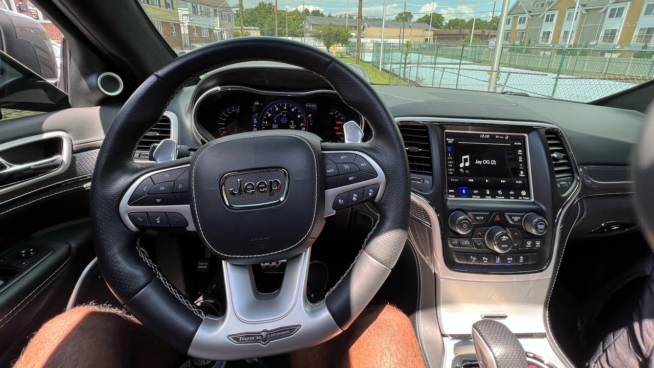 First POV drive in my 2018 Jeep Trackhawk!! This thing is Insane! - YouTube