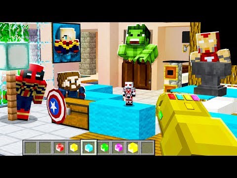 How to Play as THANOS in Minecraft Hide and Seek!