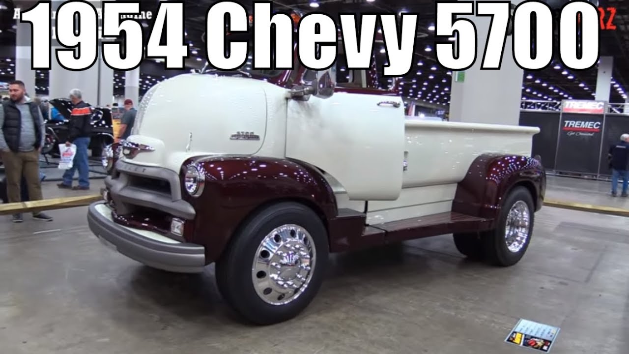 1954 Chevy 5700 COE Diesel At The 2018 Autorama Car Show