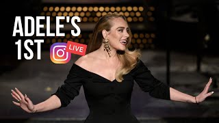 Celebrity Adele's First IG Live Net Worth