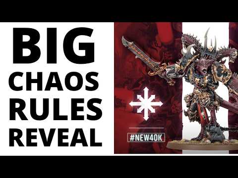 11th Edition Chaos Rules Revealed - Including Support for DAEMONS?