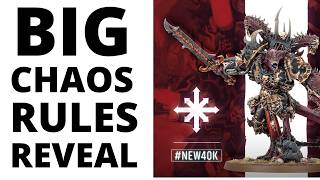 11th Edition Chaos Rules Revealed - Including Support for DAEMONS?