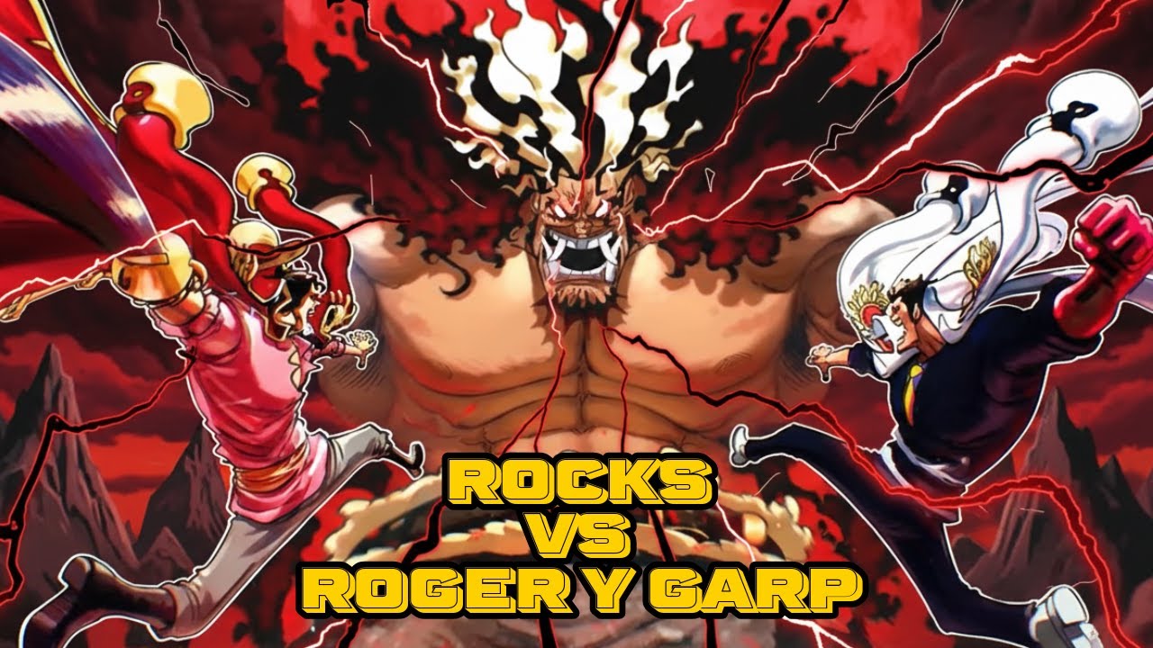 One Piece | Garp & Roger vs Rocks: La Mayor Batalla de la Historia ...