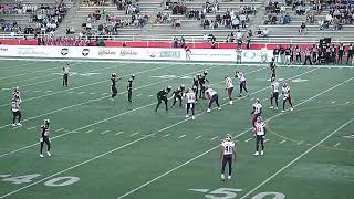 Ottawa Redblacks QB Jake Maier throws a 59-yard pass to Eugene Lewis vs. Montreal Alouettes 5/22/26