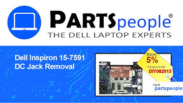 Dell Inspiron 15-7591 (P83F001) DC Jack How-To Video Tutorial