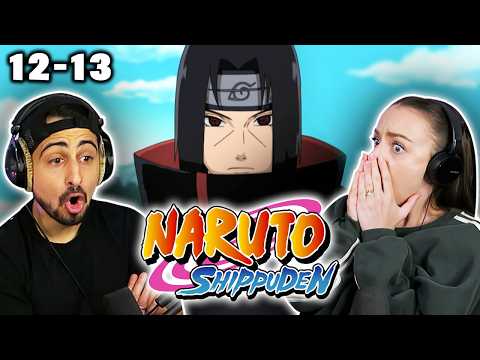 ITACHI IS HERE!! *NARUTO SHIPPUDEN* Episodes 12 & 13 REACTIONS!