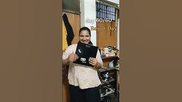 day 60/60 weight lose challenge 💪 result Day 😊#weightloss #minivlog #result