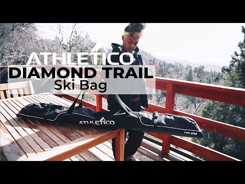 athletico diamond trail padded ski bag