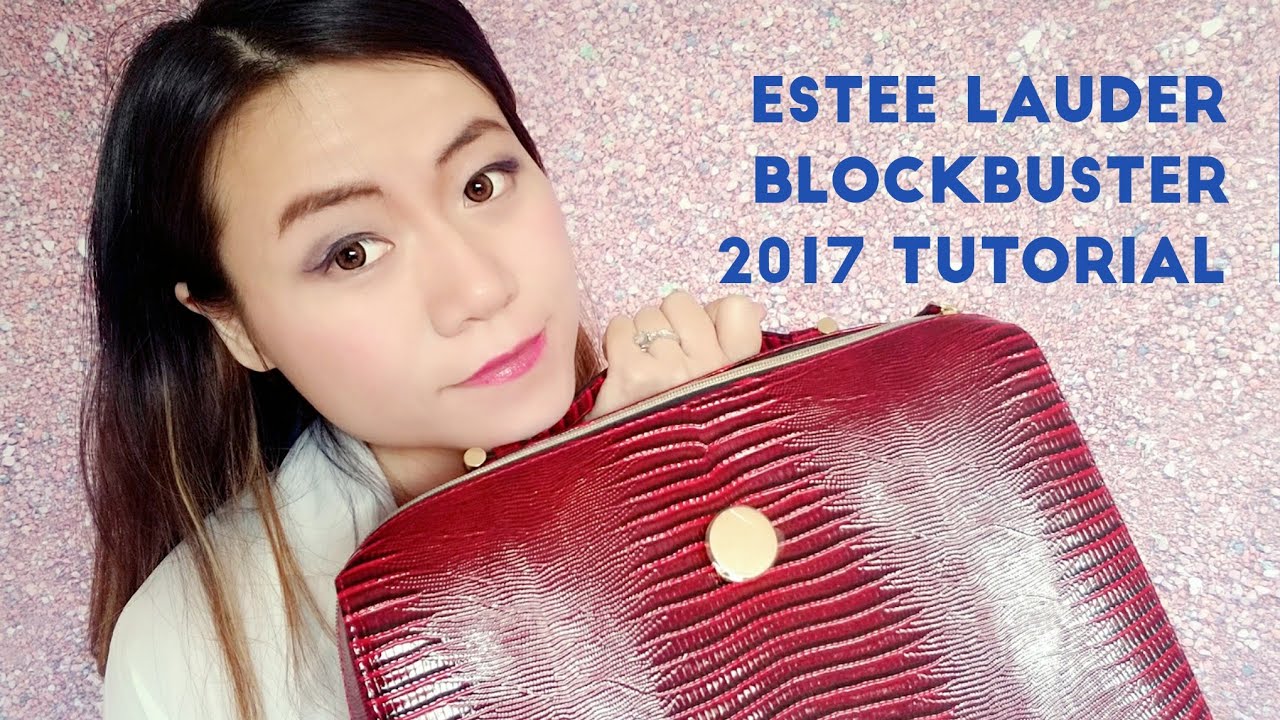 Estee Lauder Blockbuster 2017 Makeup Tutorial Review Smokey Noir