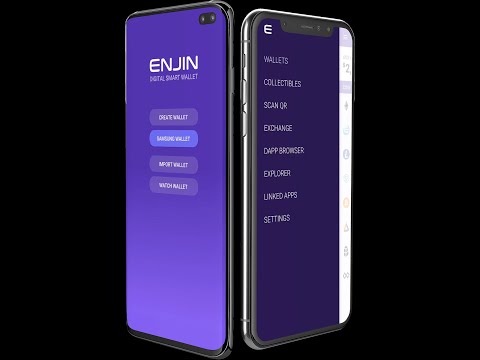 Установка и регистрация кошелька ►Enjin Wallet ►для криптовалют и Блокчейн предметов