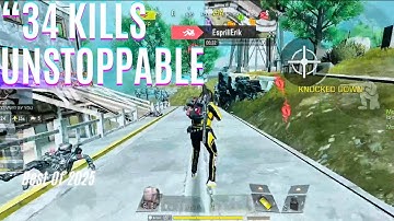 "Solo vs Squad | 34 Kills | Alcatraz Tournament Full Gameplay