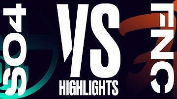 S04 vs. FNC - LEC Week 2 Day 2 Match Highlights (Spring 2019)