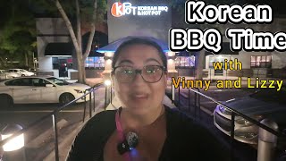 Food review eating Korean bbq and hotpot at Kpot in Altamonte springs fl with our niece and nephew