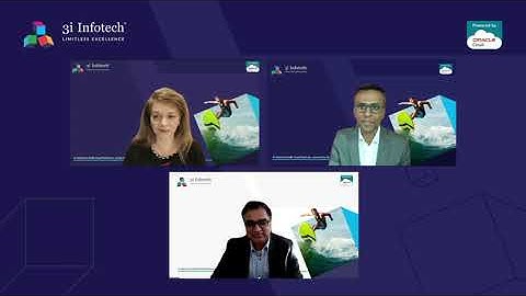 Panel discussion at 3i Infotech - Oracle Based NuRe Cloud Launch